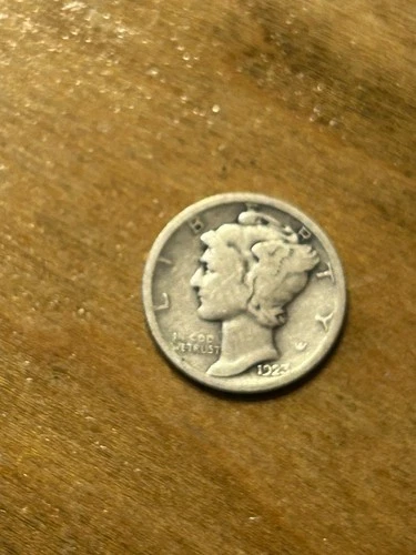 1923 Mercury Dime VG