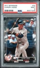 2017 Bowman #32 Aaron Judge Yankees Rookie RC PSA 9