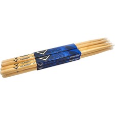 Vater Hickory Drumsticks 4 Pack - Buy 3 Get 1 Free Nylon 5A