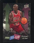 1996-97 Fleer Ultra Step-It-Up #280 Michael Jordan Chicago Bulls HOF