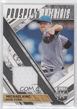 2019 Panini Elite Extra Edition Prospect Materials Black Mike King Michael a3i