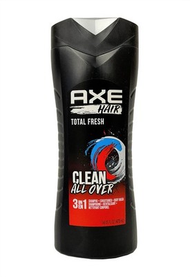AXE Total Fresh 3-in-1 Shampoo - Conditioner - Body Wash - 16 fl oz (473 ml)