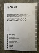 Yamaha STAGEPAS 200 Portable PA System with B...
