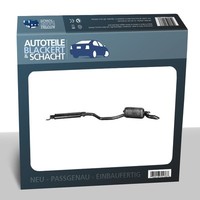 Auspuff Endtopf FüR Fiat Punto