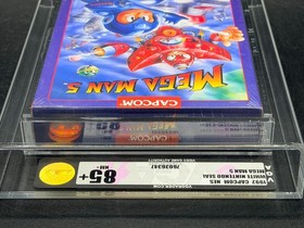 Mega Man 5 Nintendo NES CAPCOM OVAL SOQ Sealed New VGA 85+ NOT WATA CGC PSA