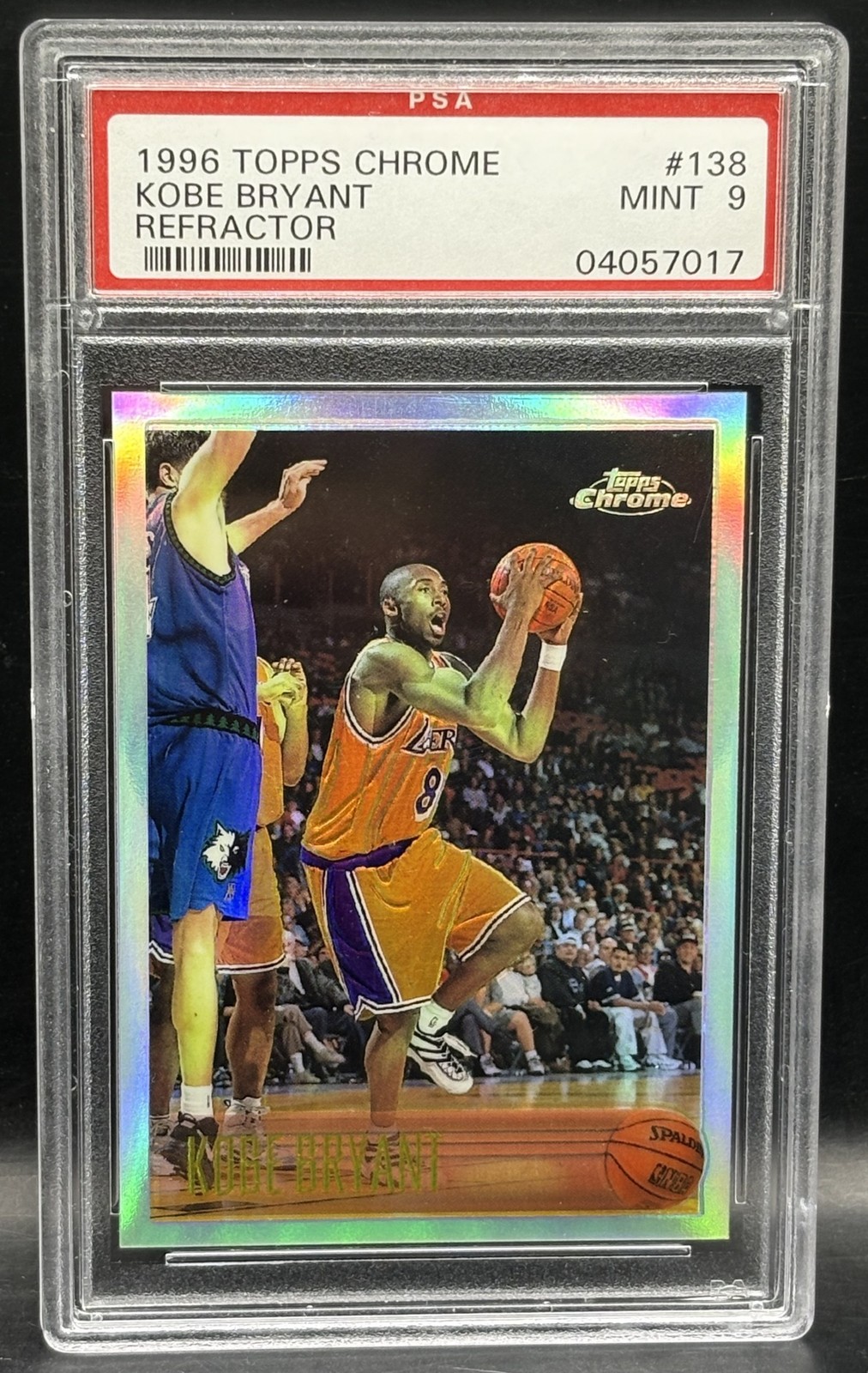 Kobe Bryant 1996 Topps Chrome #138 Refractor Price Guide - Sports