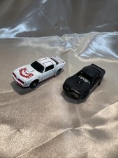 VTG Tyco 1979 Pontiac Firebird Trans Am Curve Hugger Slot Car Black / White Lot