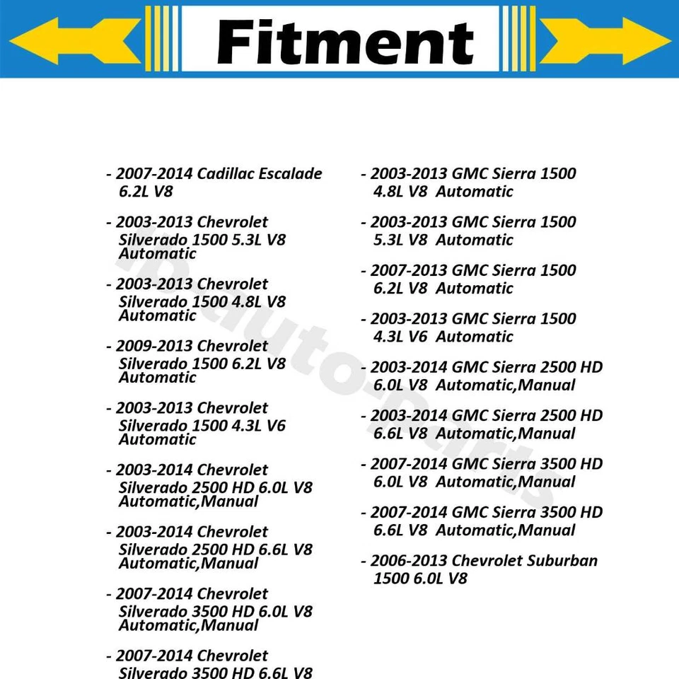 Actuador de puerta de mezcla de calefacción principal superior para Chevrolet Avalanche 1500 2003 Foto 2 de 4