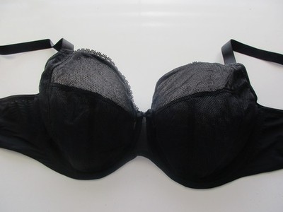 Chantelle C14710 Parisian 4-Parts UW Bra Black 40DDD $69 U12.H59