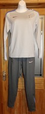 NIKE DRI-FIT TOTTENHAM HOTSPURS LADIES DRILL TOP & BOTTOMS TRACKSUIT S BNWT