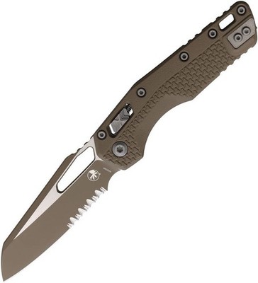 Microtech MSI Ram-Lok Tri Grip DE PS Cerakote Beschichtung M390MK Stahl und Dark