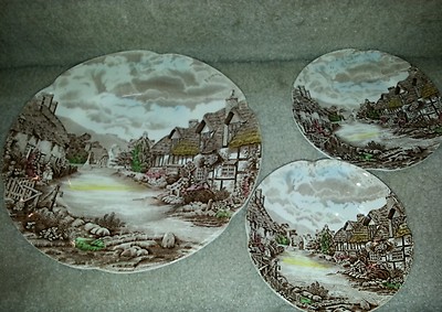 Johnson Brothers Olde English Countryside Set of 3 dishes | eBay