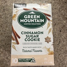 Green Mountain Coffee Cinnamon Sugar Cookie Light Roast 10 cups 7/2025