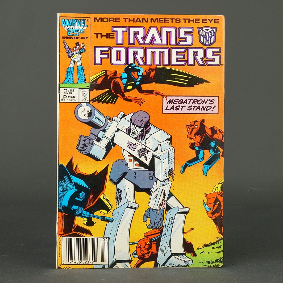 THE TRANSFORMERS #25 Marvel Comics 1987 (CA) Trimpe (W
