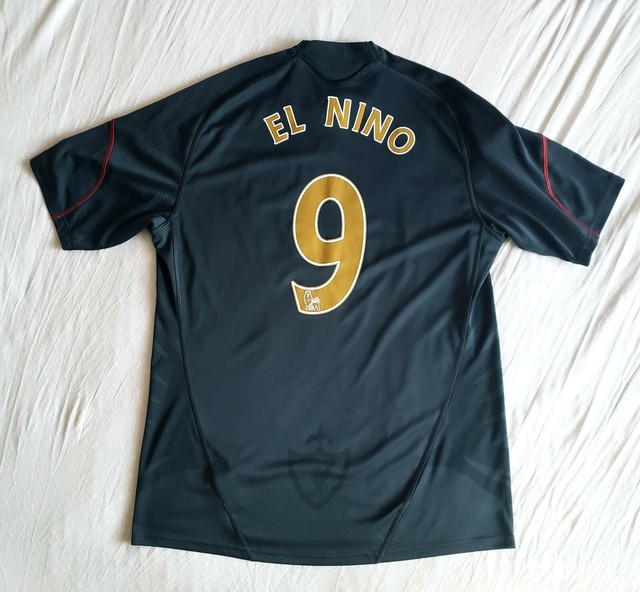 Liverpool FC 2008/2009/2010 away shirt jersey El Nino ...