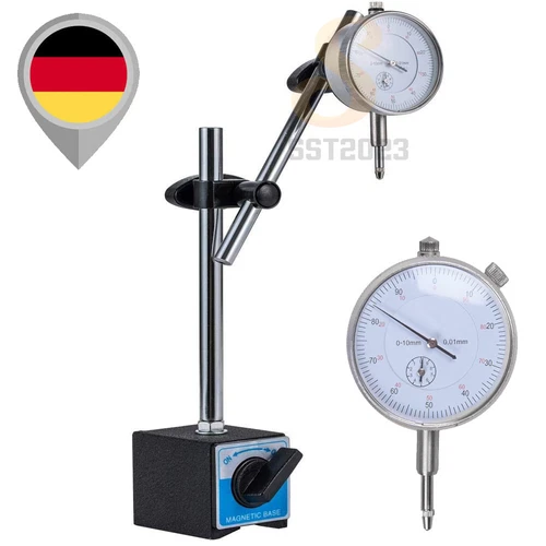 KFZ Magnetfuß Magnet Messstativ Messuhr Magnetstativ Messuhrhalter 0-10/0,01mm