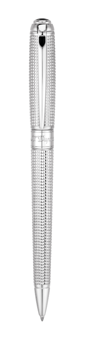 S.T. Dupont Line D, Diamond Head Ballpoint Pen, Palladium, 415103M