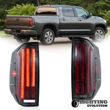 Repackaged For 2014-2021 Toyota Tundra LED Tail Lights Dynamic Sequential A Pair