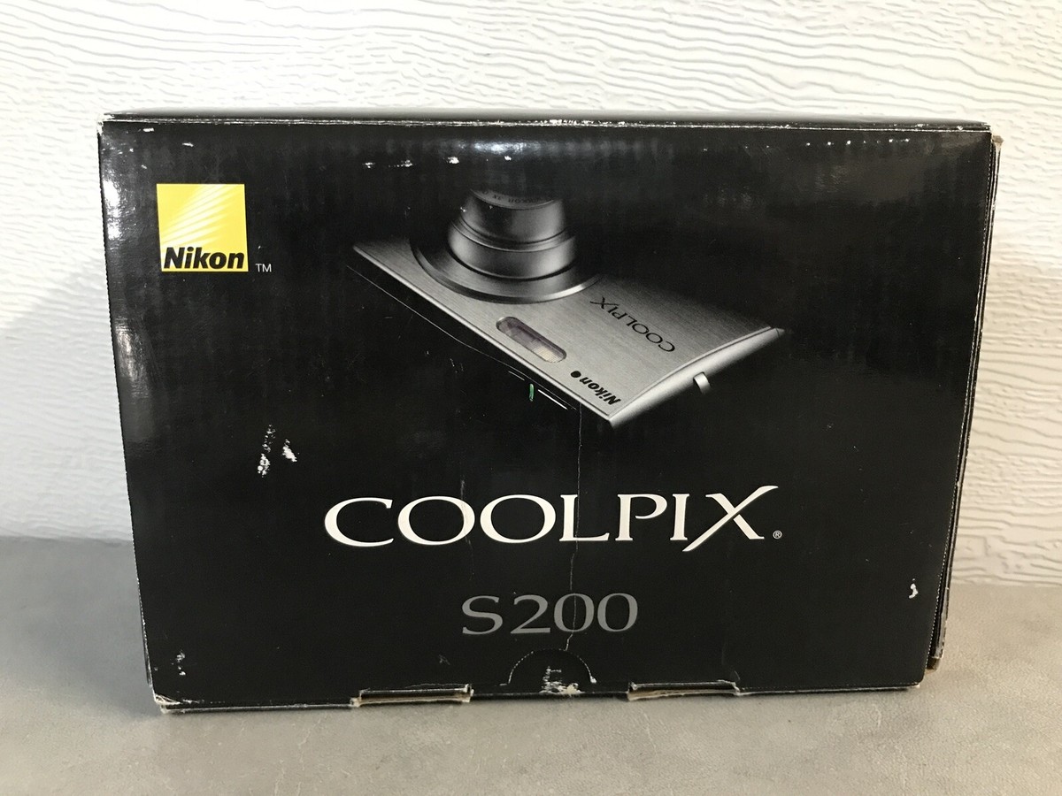 Nikon COOLPIX S200 FOR PARTS or Repair - Plus Accessories