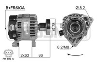 Messmer Lichtmaschine Generator 90A 14V FüR Ford Focus Turnier 1.8 Tdci