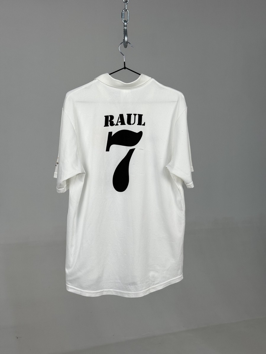 ウェア Real Madrid 02-03  Jersey Raul 7 FC Real Madrid 2002-2003 Home Raul #7 Football Soccer Jersey Shirt