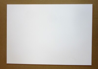 PVC Hartschaumplatte 5mm Zuschnitt weiß DIN A3 420 x 297 mm - KömaPrint 