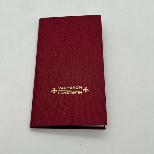 Vacheron Constantin RARE VINTAGE Genuine Warranty Booklet Ref.H5.6562 1972s - Picture 4 of 5