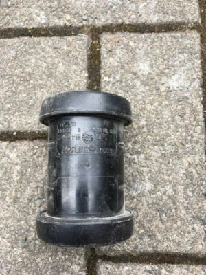 PIPELIFE Pushfit Waste Pipe Fitting Straight Connector Black 50mm NEW Old Stock