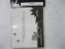 Dynamite DYN8561 4MM Aluminum Lock Nut, Silve...