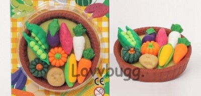 Basket 10 Vegetables for American Girl 18'' Doll Food Access FREESHIP ADDS! LovvU