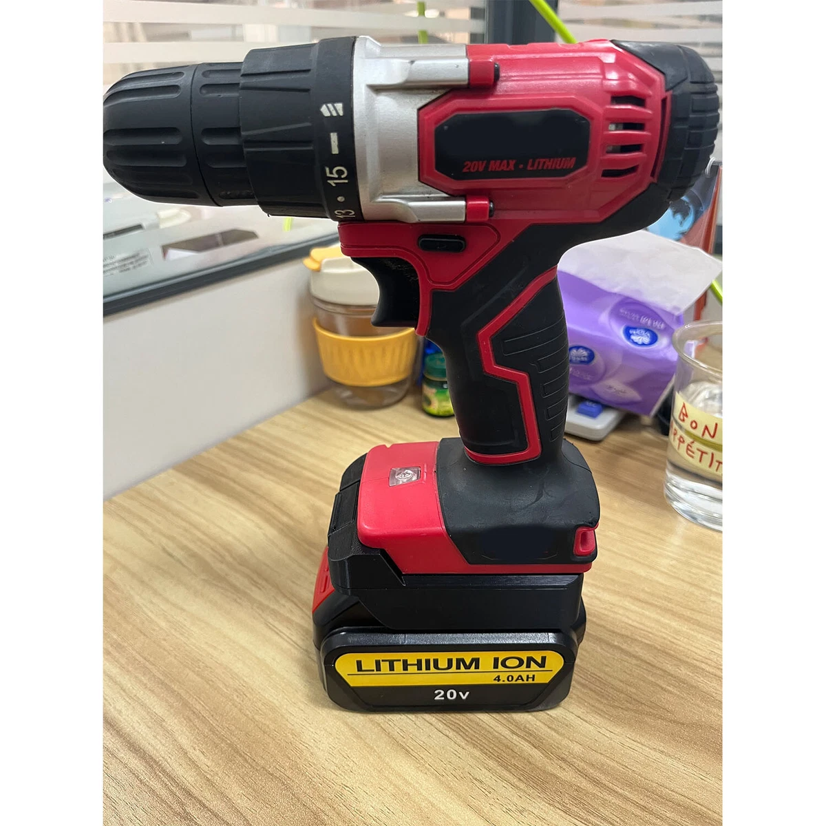 NEW For Dewalt 18V 20V Li Ion Battery For Hyper Tough 20V Drill