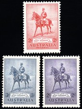 Australia Stamps # 152-4 MNH VF Scott Value $114.00