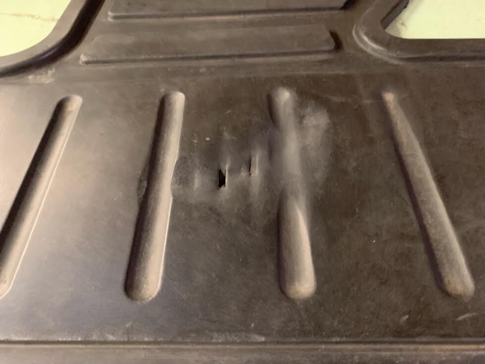 0312 OEM Land Rover Range Allweather All Season Black Rubber Floor