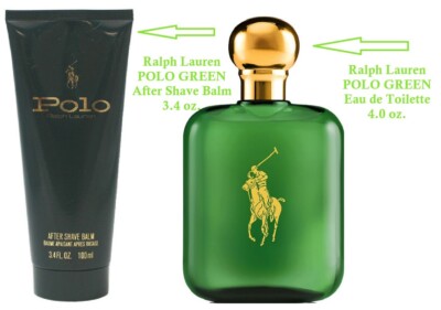 Ralph Lauren POLO GREEN Eau de Toilette Spray 4.0 oz & After Shave