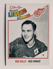 RED KELLY 2010-11 O-Pee-Chee Hockey Legend #568 Detroit Red Wings