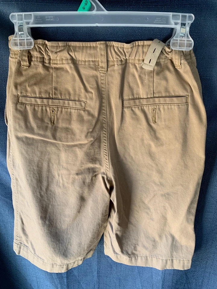 BS1---PANTALONES CORTOS BERMUDAS TOSTADOS PARA NIÑOS George laterales ajustados talla 14 Foto 2 de 3