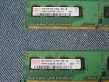 Hynix Memory 2GB 2x 1GB 6400U Desktop PC DDR2 DIMM 2RX8