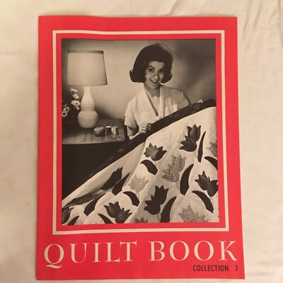Vintage Qulit Book Collection 1 Blocks Patterns Instructions Free Shipping!