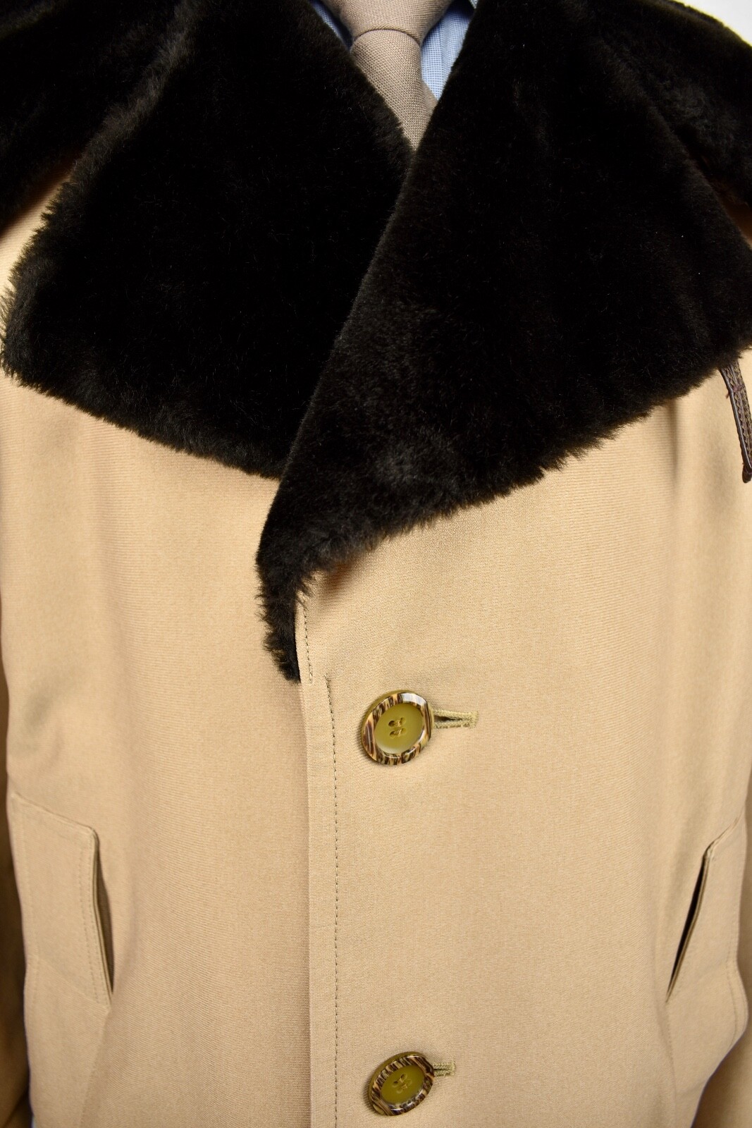 Harbor Master Solid Light Brown 100% Polyester Th… - image 2