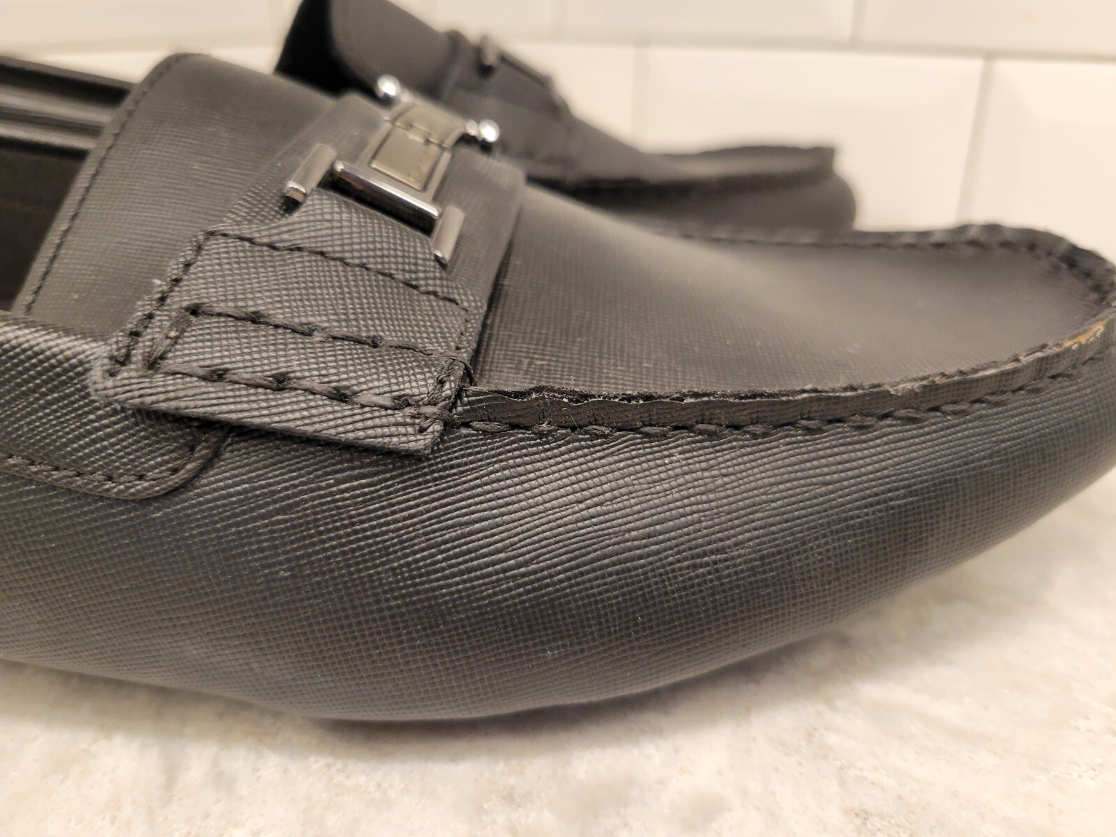 Calvin Klein Men's Magnus Casual Slipon Loafers Size 12 Black eBay