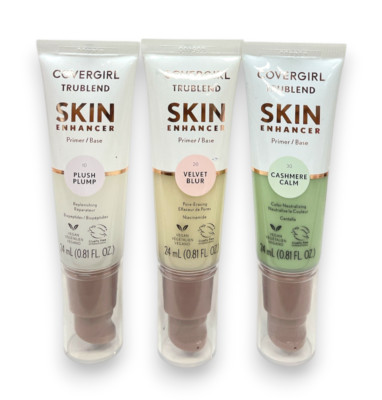 Covergirl Trublend Skin Enhancer Primer (0.81fl.oz/24ml), You Pick! As Seen