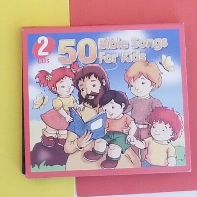 50 BIBLE SONGS FOR KIDS - CD - 2 disc Set - ROCK, 2011