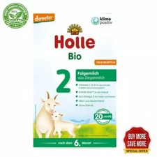 Holle Goat Milk Stage 2 Organic Formula + DHA (400g)