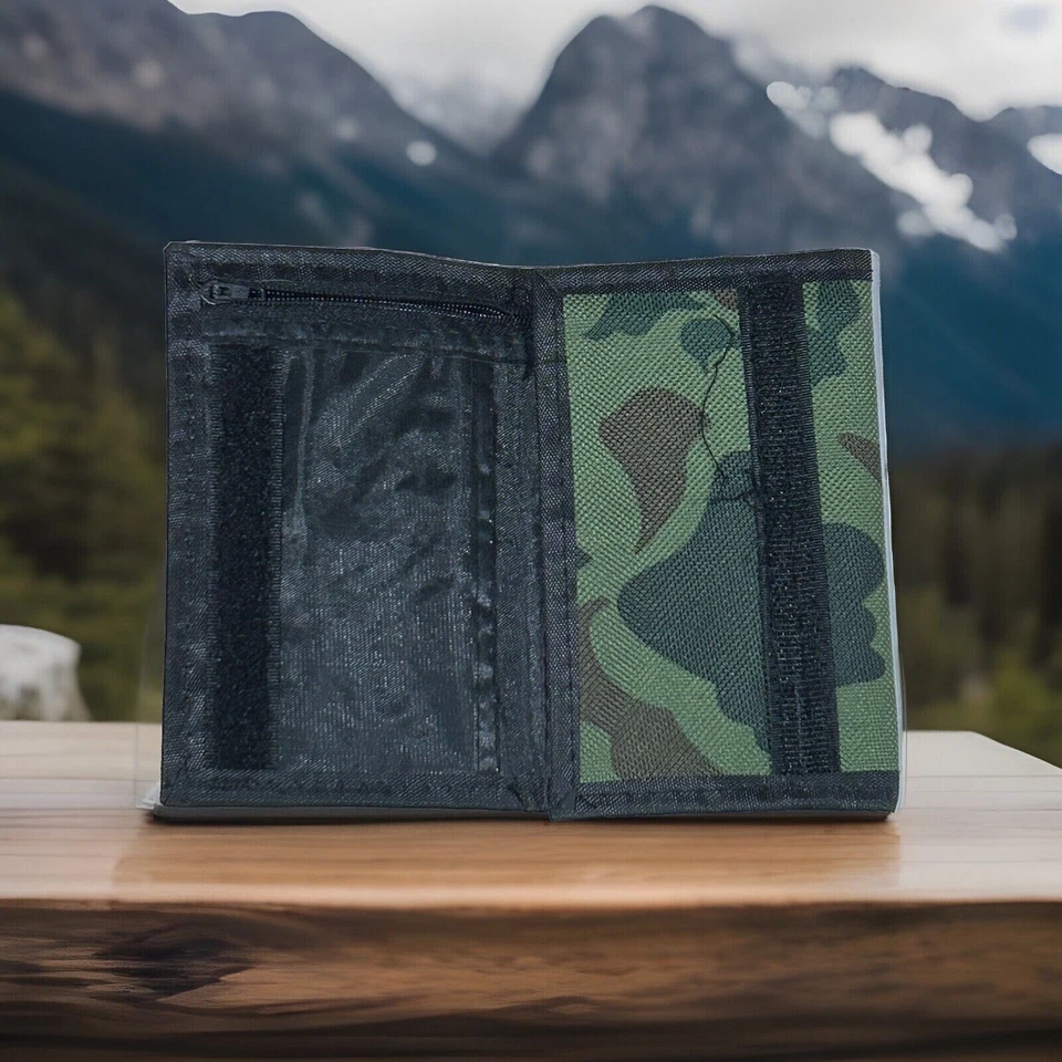 Ultra Thin Wallet With Secure Strap And Zipper For Cash Both Lightweight/Thin - Image 2 of 3