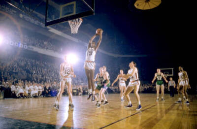 Ray Felix Of The New York Knicks 1955 Old Basketball Photo 3