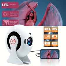 Xiaohui CD200 4K Projector Android 11 Dual WiFi6 BT5.0 Lumens Gift 150 ANSI