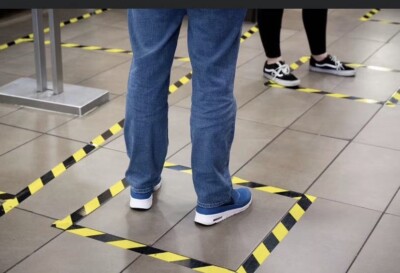 3M Hazard Caution Marking Duct Tape 1.88  x 25 Yds FOR CROWD CONTROL CUSTOMERS