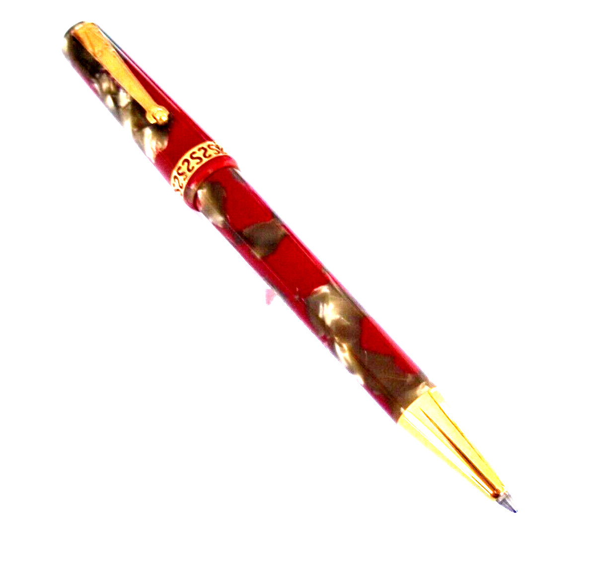 Stylo bille collection Delta Pompei rouge édition limitée italienne modèle MX41