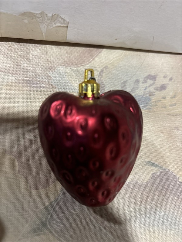 Vintage Old World Strawberry Ornament