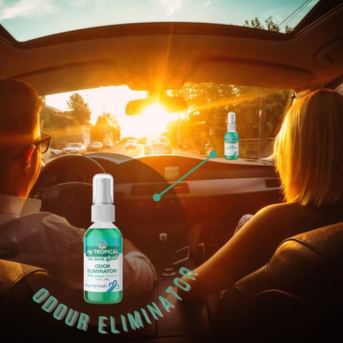 2x TROPICAL Air Freshener Concentrated Spray Car Scent Odour Eliminator Fresh - Picture 2 of 17